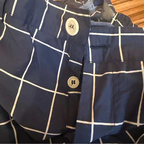 JEJIA Women's Blue Checkered Pants - Picture 5 of 6